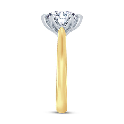 The One - Round Brilliant Diamond Engagement Ring