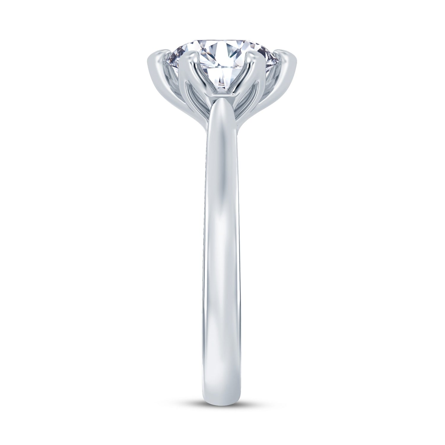 The One - Round Brilliant Diamond Engagement Ring
