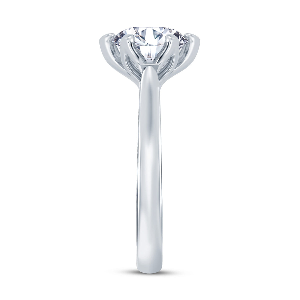 The One - Round Brilliant Diamond Engagement Ring