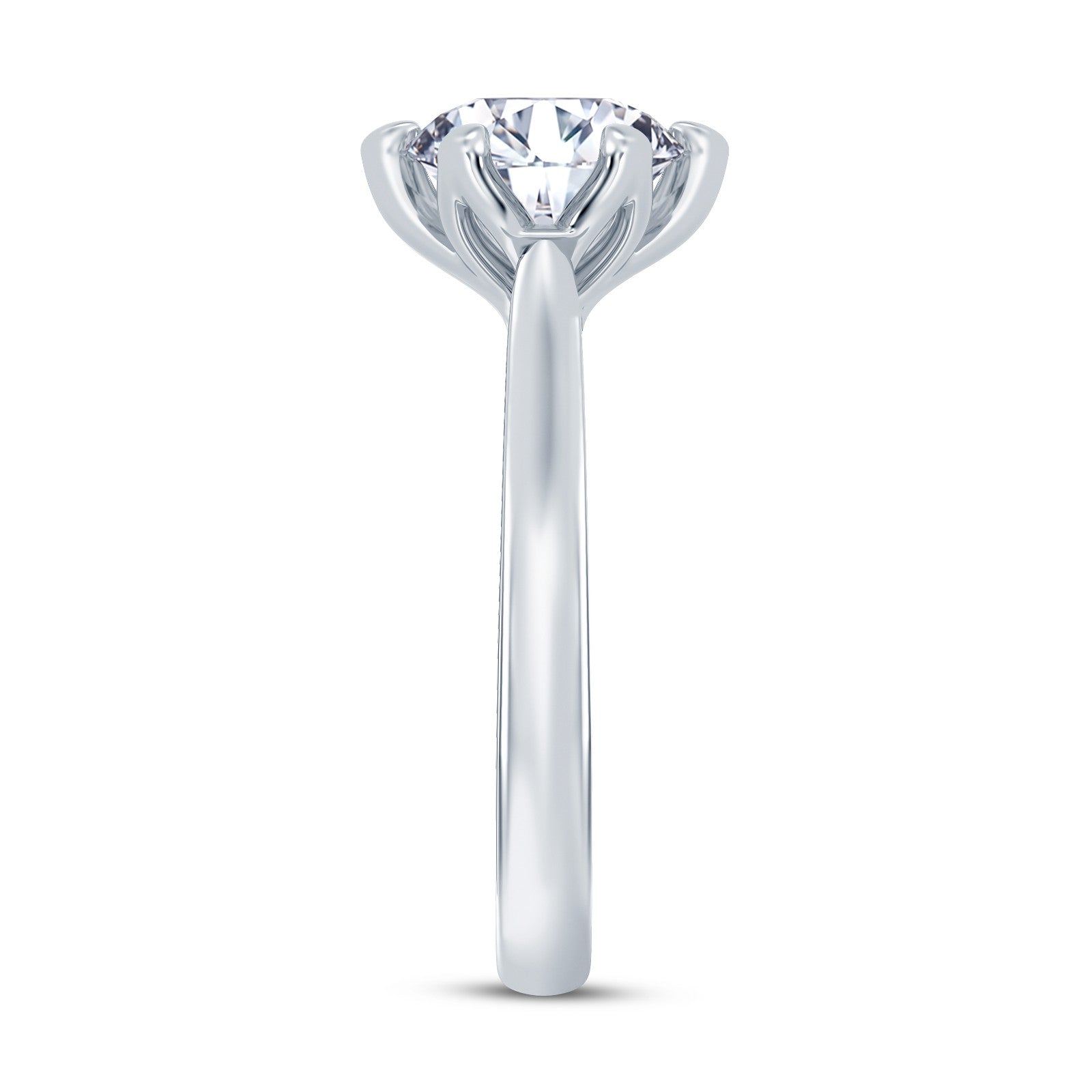 The One - Round Brilliant Diamond Engagement Ring
