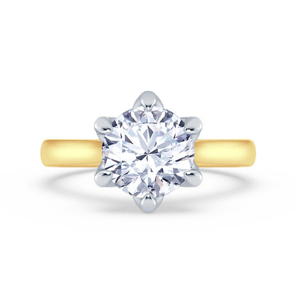 The One - Round Brilliant Diamond Engagement Ring