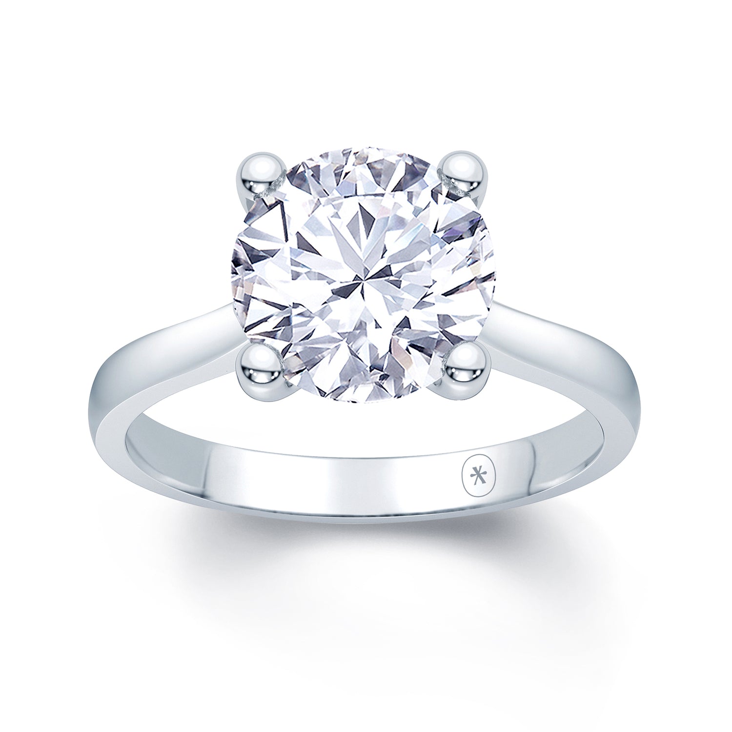 platinum-round-plain-band