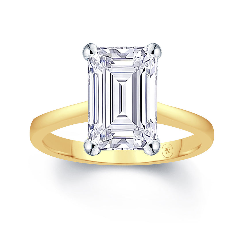 18k-two-tone-emerald-plain-band