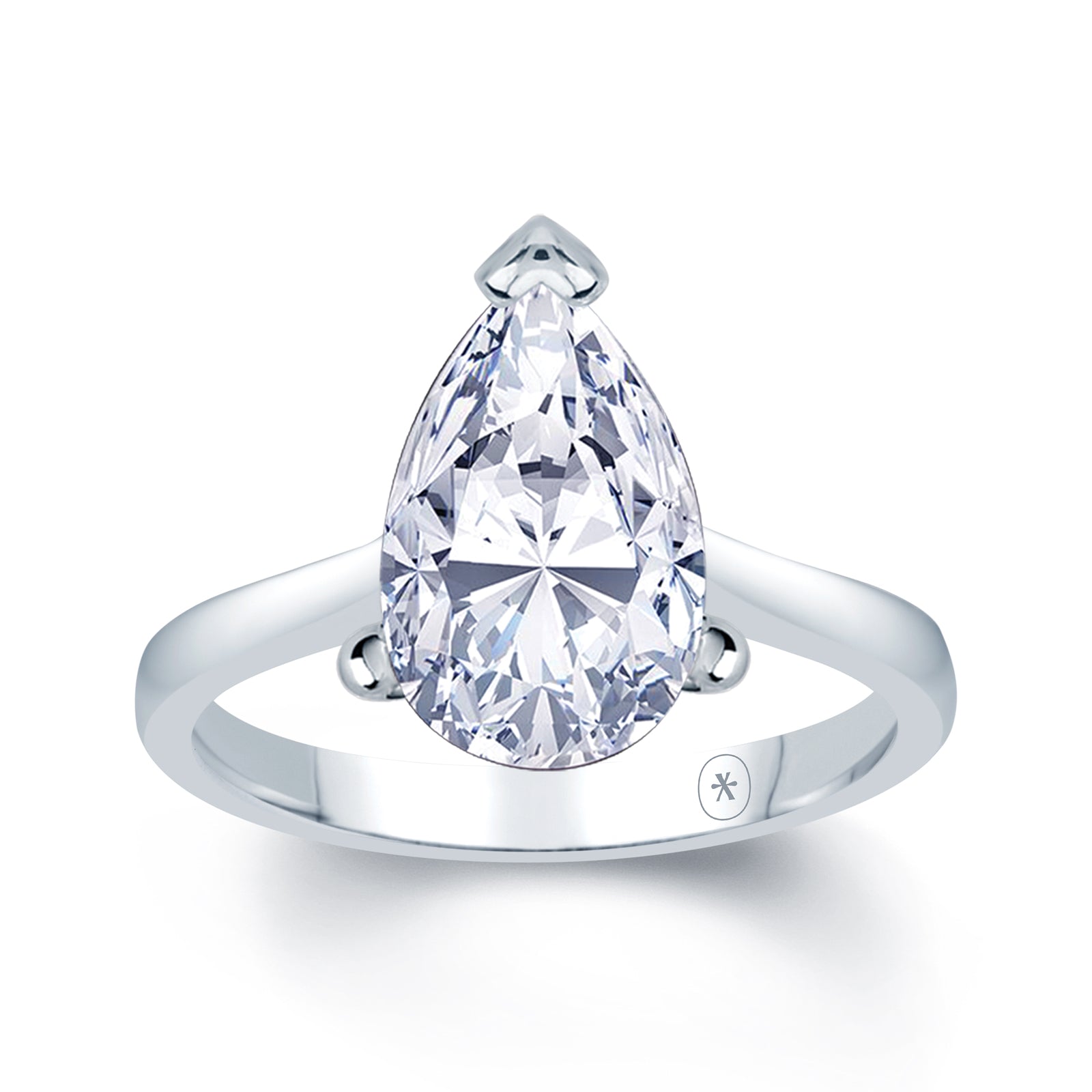 platinum-pear-plain-band