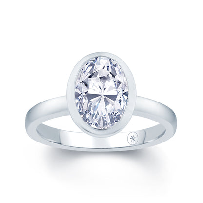 platinum-oval