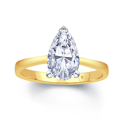 18k-two-tone-pear-plain-band