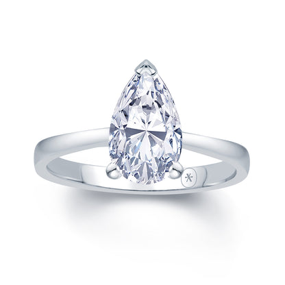 18k-white-gold-pear-plain-band