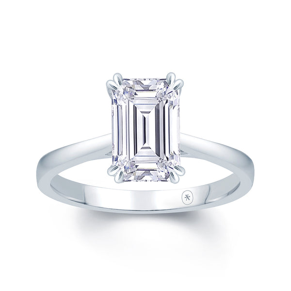 Emerald Nova Solitaire Engagement Ring