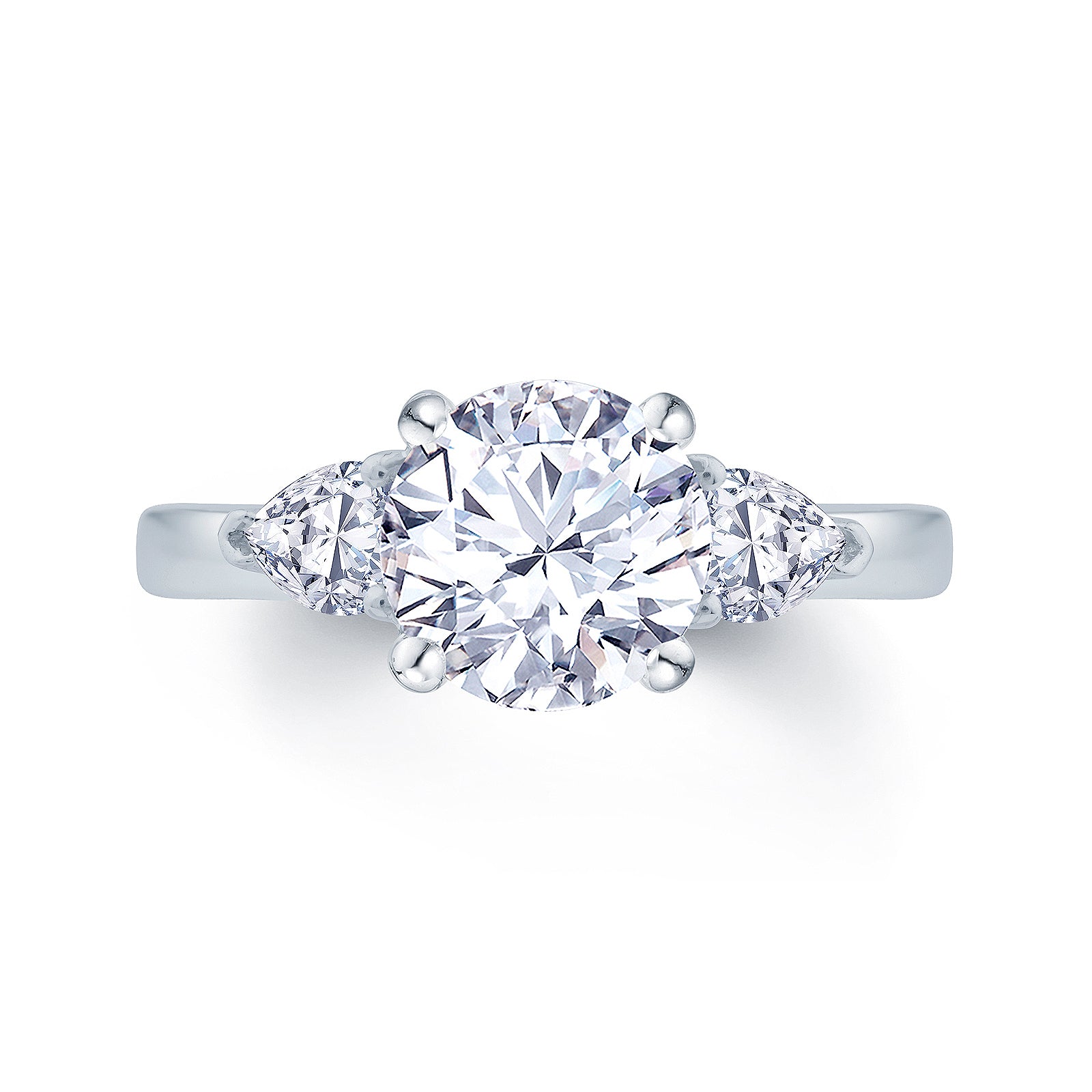 round-with-pear-3-stone-engagment-ring